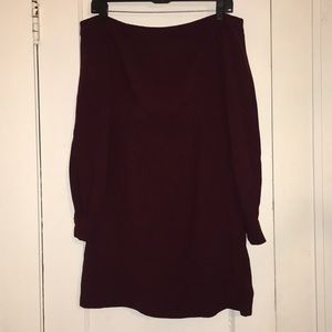 Jill Stuart off-the-shoulder Aline Dress